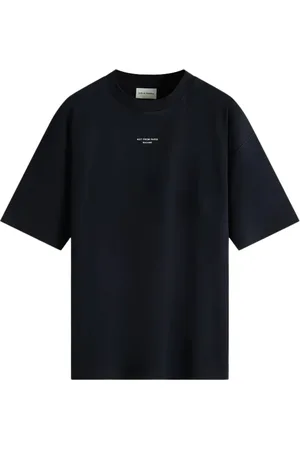 Drôle de Monsieur Top, Herre, Sort, S, Bomuld, Klassisk Slogan T-shirt i Sort