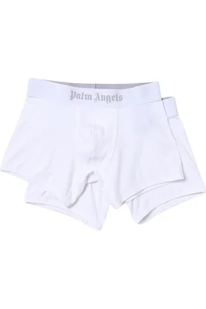 Palm Angels Undertøj, Herre, Hvid, S, Bomuld, Behageligt bomuldsblandet undertøj