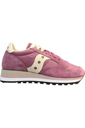 Saucony Sko, Dame, Lilla, 38 EU, Nylon, Jazz Triple Sneaker i Lilla Fløde