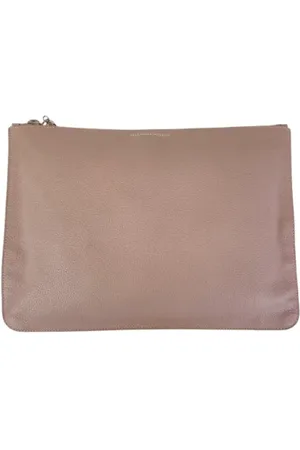 Alexander McQueen Pre-owned, Dame, Lyserød, ONE SIZE, Tyl, Pre-owned Laeder clutches