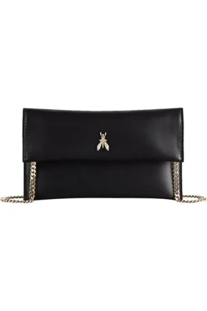 Patrizia Pepe Taske, Dame, Sort, ONE SIZE, Uld, Elegant Sort Skuldertaske til Kvinder