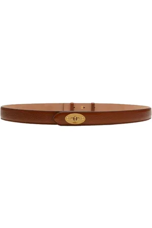 MULBERRY Tilbehør, Dame, Brun, S, Læder, Darley Tynd Bælte i Eg Læder