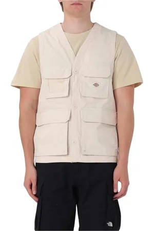 Dickies Jakke, Herre, , S, Uld, MultiPocket Utility Vest Stilfuldt Design