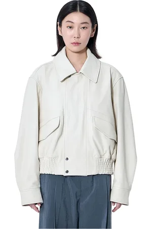 LEMAIRE Jakke, Dame, , XS, Læder, Klassisk Læder Blouson Jakke