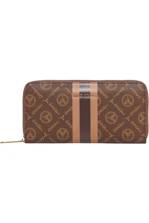 Carlo Colucci Tilbehør, Dame, Brun, ONE SIZE, Uld, Stilfulde Punge & Kortholdere