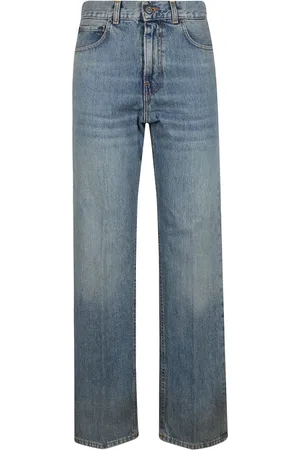 haikure Jeans, Dame, Blå, W26, Bomuld, Blå Olie Straight Jeans