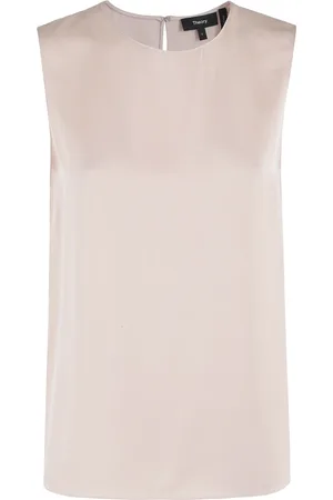 THEORY Top, Dame, , L, Moderne Lige Skal Design