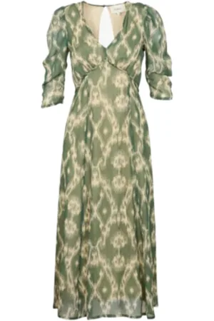 Bash Kjole, Dame, Grøn, XS, Boheme Maxi Kjole
