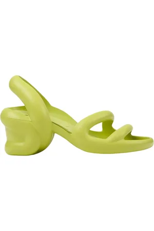 Camper Sko, Dame, Gul, 43 EU, Gul Afslappede Sandaler Komfort Stil