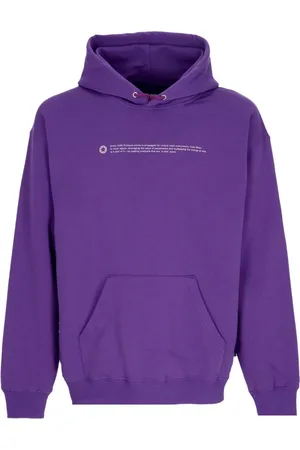 Octopus Sweathshirts & Hoodies, Herre, Lilla, M, Bomuld, Lilla hættetrøje med konturlogo