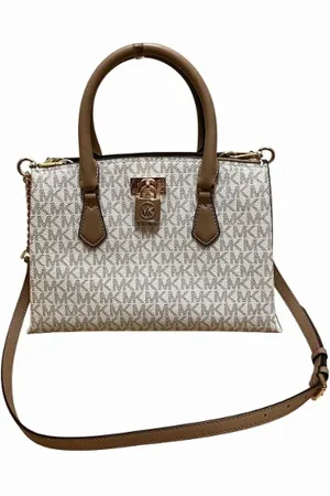 Michael Kors Pre-owned, Dame, , ONE SIZE, Uld, Pre-owned Canvas totes