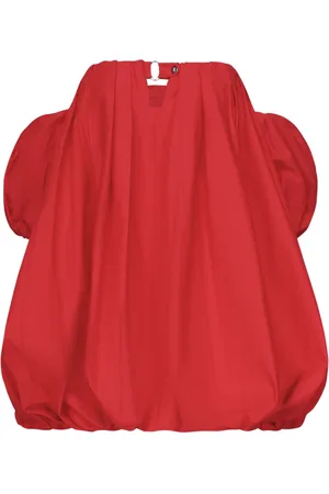 Pinko Kjole, Dame, Rød, S, Bomuld, Popeline Kjole