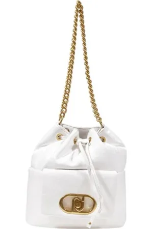 Liu Jo Taske, Dame, Hvid, ONE SIZE, Polyester, Hvid Polyester Håndtaske, Elegant og Holdbar
