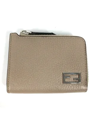 Fendi Pre-owned, Dame, , ONE SIZE, Tyl, Pre-owned Laeder punge