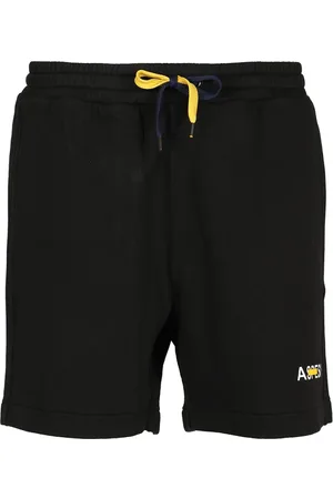Aspesi Shorts, Herre, Sort, XL, Sorte Bermuda Shorts