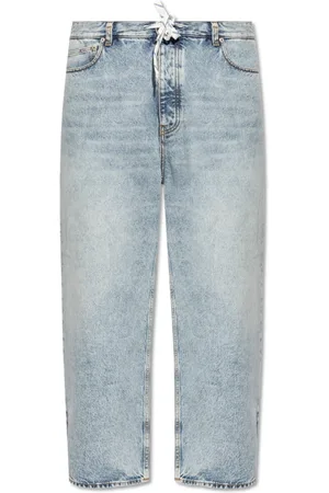 Balenciaga Jeans, Herre, Blå, S, Bomuld, løstsiddende jeans