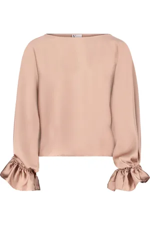 Vera Mont Bluser & Skjorter, Dame, , M, Satin, Elegant Satinbluse med Flagermuseærmer