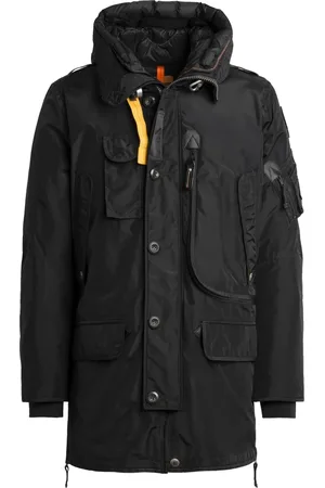 Parajumpers Jakke, Herre, Sort, XL, Uld, Ikonisk hættedunparka mesterværk