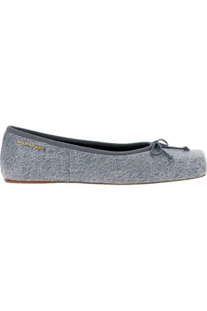 Alexander Wang Sko, Dame, Blå, 40 EU, Denim, Blå Denim Bue Ballet Flats