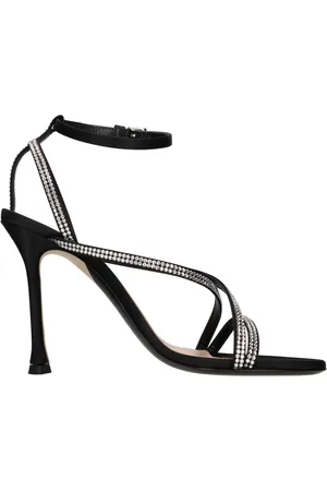 Nº21 Sko, Dame, Sort, 39 EU, Læder, Sandal Sort
