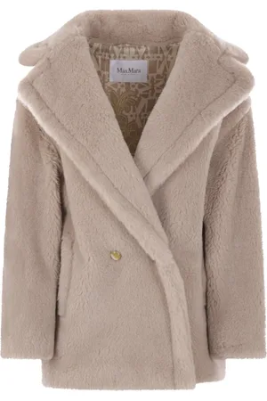 Max Mara Jakke, Dame, , M, Oversize Teddy Frakke