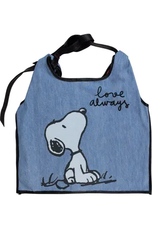 Anita Bilardi Taske, Dame, Blå, ONE SIZE, Uld, Blå Denim Snoopy Skuldertaske