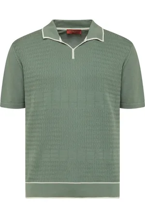Daniele Fiesoli Top, Herre, Grøn, XL, Uld, Stilfulde T-shirts og Polos Kollektion