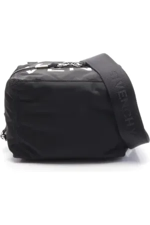 Givenchy Pre-owned, Herre, Sort, ONE SIZE, Læder, Pre-owned Canvas crossbody-tasker