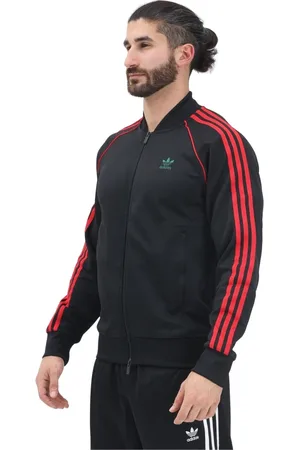 adidas Sweathshirts & Hoodies, Herre, Sort, S, Uld, Klassisk Zip Sweater