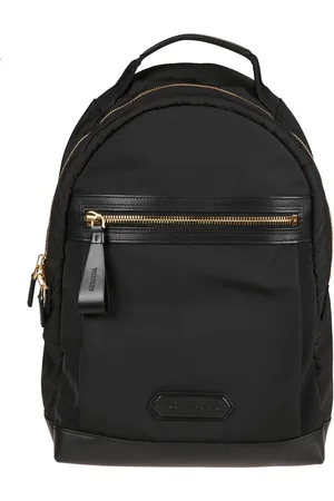 Tom Ford Taske, Herre, Sort, ONE SIZE, Uld, Sort rygsæk med dobbelt lynlåslukning
