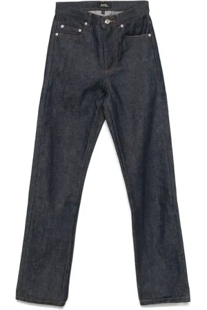 A.P.C. Jeans, Dame, Blå, W28, Standard Jeans