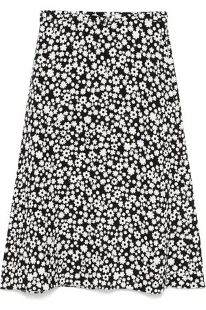 Marni Nederdel, Dame, Sort, S, Uld, Stilfuld A-line Nederdel til Kvinder