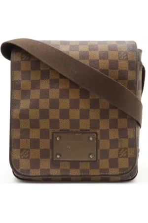 LOUIS VUITTON Pre-owned, Herre, Brun, ONE SIZE, Uld, Pre-owned Canvas skuldertasker