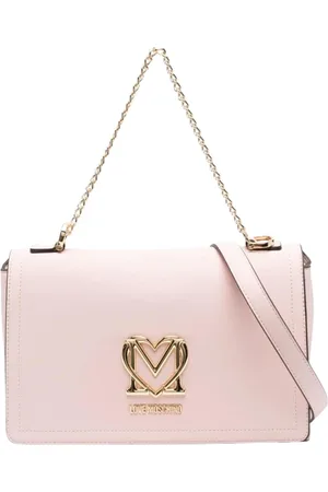 Moschino Taske, Dame, Lyserød, ONE SIZE, Uld, Stilfuld PU-taske