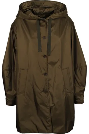 Aspesi Frakke, Dame, Grøn, XL, Militærgrøn Parka Lovana Stil