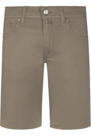 Jacob Cohen Shorts, Herre, Brun, W38, Bomuld, Slim Fit Nicolas Shorts, Made in Italy