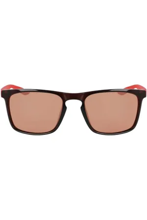 Nike Tilbehør, unisex, Brun, ONE SIZE, Uld, Brune Indsprøjtede UV-filter solbriller