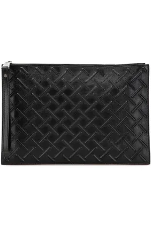 Bottega Veneta Pre-owned, Herre, Sort, ONE SIZE, Læder, Pre-owned Laeder clutches