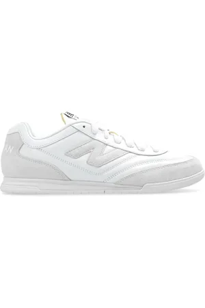 JUNYA WATANABE Sko, Dame, Hvid, 35 EU, Læder, Hvide lave sneakers med N-patch