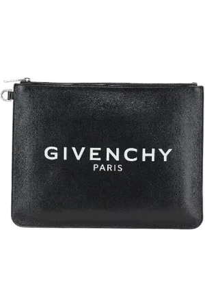 Givenchy Pre-owned, Herre, Sort, ONE SIZE, Læder, Pre-owned Laeder clutches