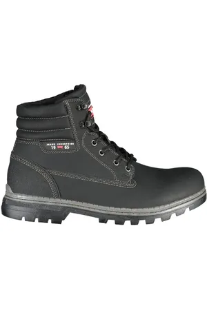 Carrera Sko, Herre, Sort, 46 EU, Polyester, Urban Kontrast Snørestøvler