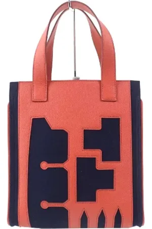 Hermès Pre-owned, Dame, Lyserød, ONE SIZE, Tyl, Pre-owned Laeder totes