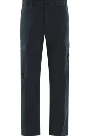 Stone Island Bukser, Herre, Blå, W30, Cargo Bukser i Blå