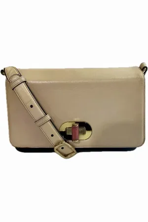Bvlgari Pre-owned, Dame, , ONE SIZE, Uld, Pre-owned Laeder skuldertasker