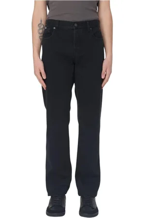 Saint Laurent Jeans, Herre, Sort, W34, Sort Skinny Fit Jeans