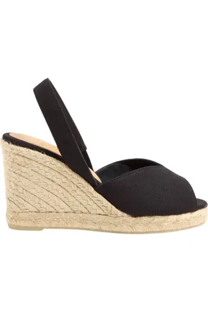 Castaner Sko, Dame, Sort, 37 EU, Brisa Åben Tå Sandaler