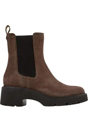 Camper Sko, Dame, Brun, 39 EU, Suede, Suede Chelsea Ankelstøvler Brun
