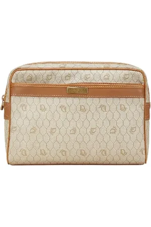 Dior Pre-owned, Dame, , ONE SIZE, Tyl, Pre-owned Stof clutches