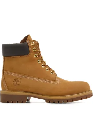 Timberland Sko, Herre, Brun, 44 EU, Læder, Brun Nubuck Læderstøvler Vandtætte