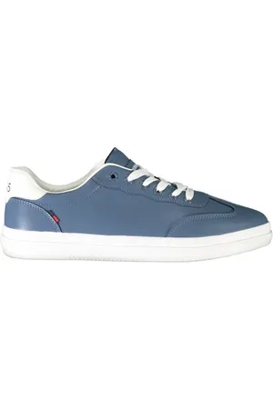 Carrera Sko, Herre, Blå, 40 EU, Polyester, Blå Polyester Sneaker med Kontrastdetaljer